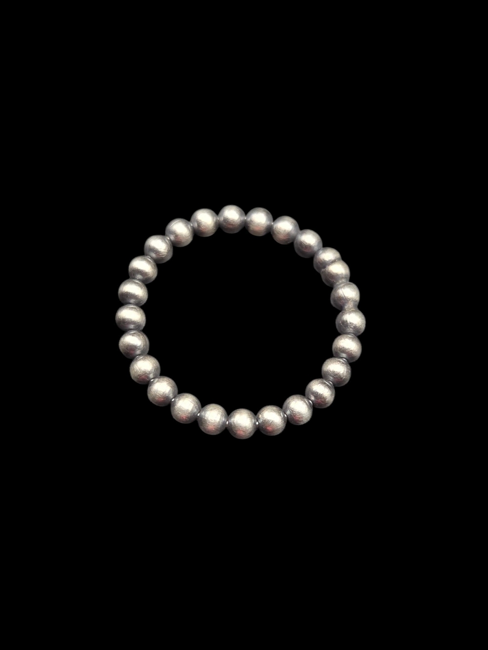 3mm Desert Pearl Sterling Silver Ring 8 Or 10.5
